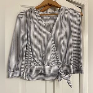 Madewell wrap top